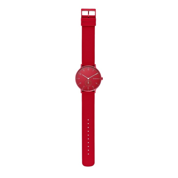 Skagen Women's Red Watch - Picture 5 of 10